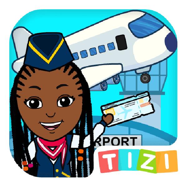 Tizi Town - My Airport Games Mod Apk