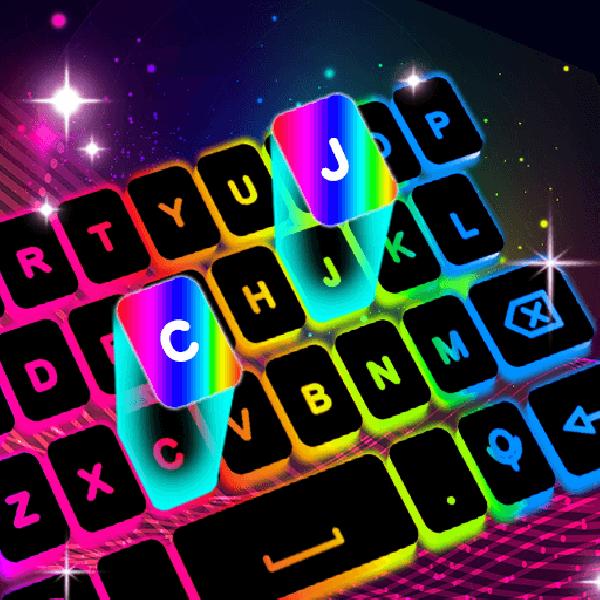 Neon LED Keyboard MOD APK v3.8.0 (Premium Unlocked) Download
