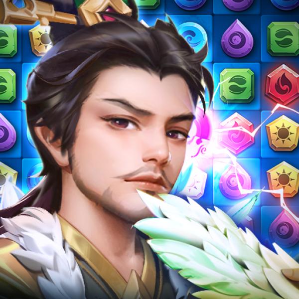 Three Kingdoms & Puzzles v1.60.9 MOD APK (One Hit, God Mode) Download