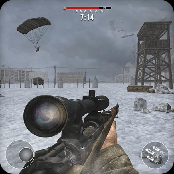 World War 2 Winter Heroes v1.3.7 MOD APK (Dumb Enemy, God Mode) Download