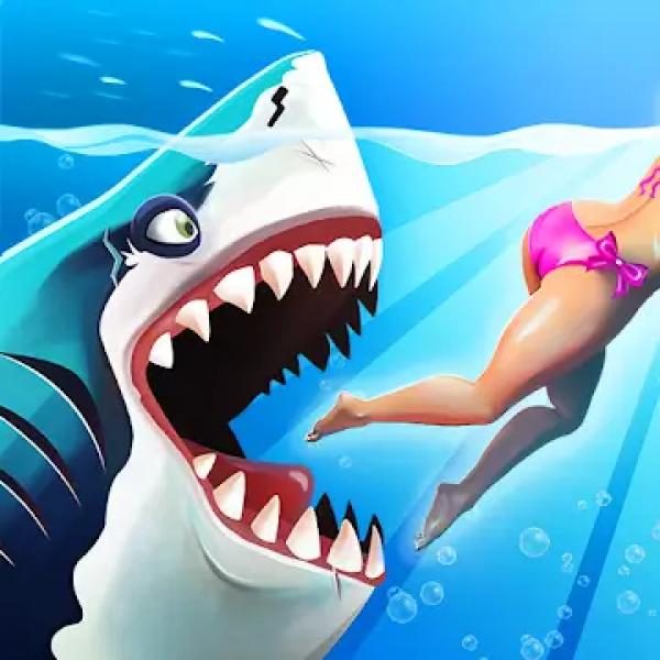 Hungry Shark World v6.7.7 MOD APK (God Mode, Unlimited Money) Download
