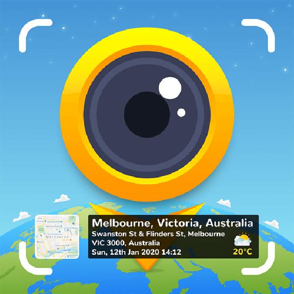 GPS Map Camera v1.6.27 MOD APK (Premium Unlocked) Download