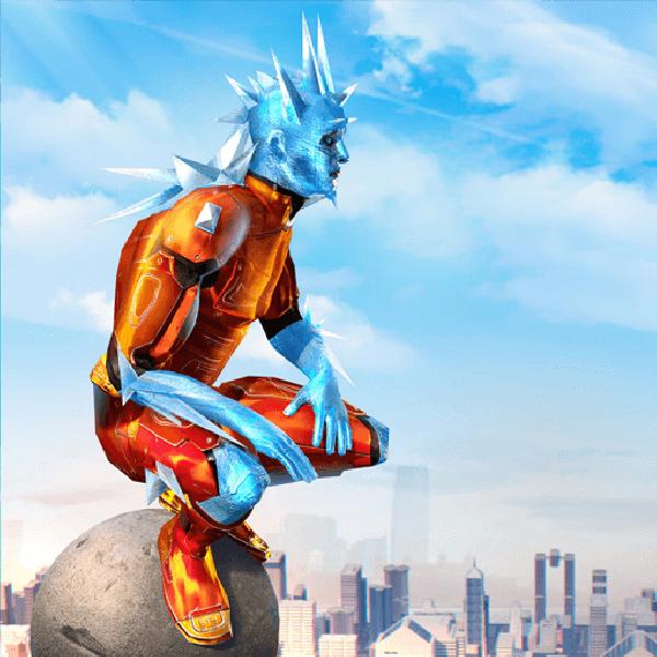 Snow Storm Superhero v1.3.4 MOD APK (Unlimited Mana, Skills) Download