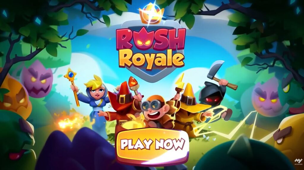 Play Rush Royale MOD APK Game for free